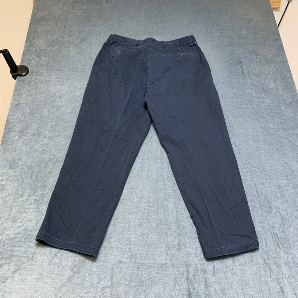 Dockers Chino Pants Mens 34x29 Blue Cotton Slash Pockets Straight Leg Outdoor